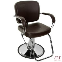 Frizerski stol - AS 9171a - rjav