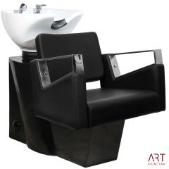 Frizerski umivalnik - AS 9229 - črn