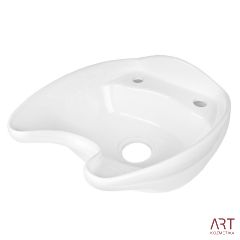 Umivalnik za lase - bel