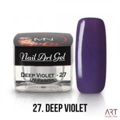 VT - Mystic Nails Nail Art gel 27 Deep Violet4g