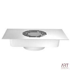 Sesalec za nohte - vgradni - srebrn AS6273