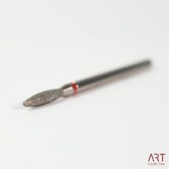 VT - Brusni nastavek diamond - rounded flame - FINE COARSE