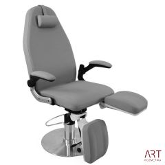 Pedikerski hidravlični stol 2604a - siv