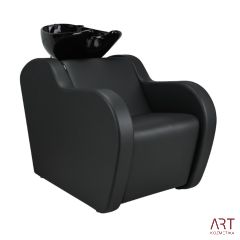 Frizerski umivalnik HOLLY XL - črn