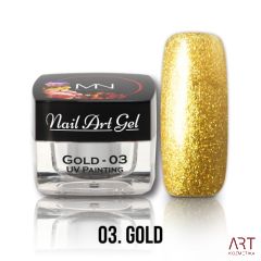 VT - Mystic Nails Nail Art gel 03 Gold 4g