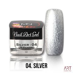 VT - Mystic Nails Nail Art gel 04 Silver 4g
