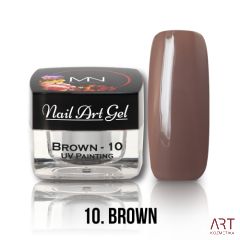 VT - Mystic Nails Nail Art gel 10 Brown 4g