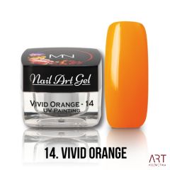 VT - Mystic Nails Nail Art gel 14 Vivid Orange 4g