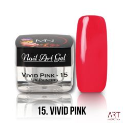 VT - Mystic Nails Nail Art gel 15 Vivid Pink 4g