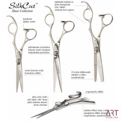 Škarje OG SilkCut 650 - 6,5"