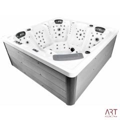 Zunanji SPA masažni bazen ART - Santorini