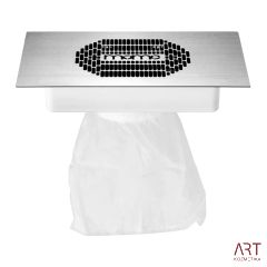 Sesalec za nohte - vgradni - srebrn AS6273