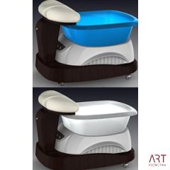 Banjica za pedikuro z gretjem in vibracijsko masažo