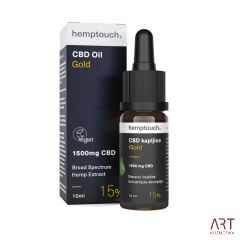 CBD kapljice Gold 1500mg CBD Hemptouch 10ml (15%)