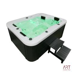 Zunanji SPA masažni bazen ART - Crater