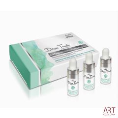 Derm Touch Professional ampule z biološko aktivni sestavinami za uravnavanje nastajanja ogrcev 3x3ml