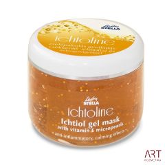 ICHTOLINE | Ihtiolna gelna maska z mikrodelci vitamina E – protivnetni učinek 200ml
