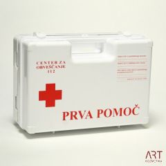 Prenosni komplet prve pomoči kovček omarica
