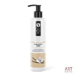 Masažna vlažilna krema Vanilija & Jasmin s kolagenom 250 ml