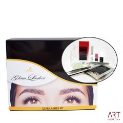 Set za podaljševanje trepalnic MINK MIX D - curl