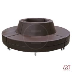 Moderna okrogla čakalnica OS