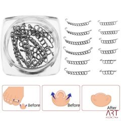 Sponke za vraščene nohte - kovinske - SET