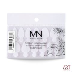 VT - Silikonska šablona za 'smile' linijo (12kos)