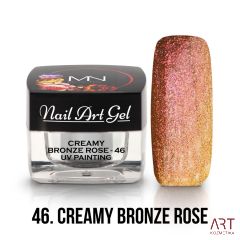 VT - Mystic Nails Nail Art gel 46 Creamy Bronze Rose 4g