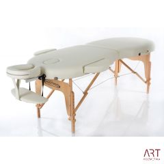 Prenosna masažna miza VIP OVAL 2 Cream