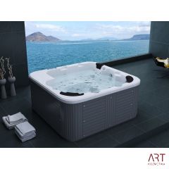 Zunanji SPA masažni bazen ART - Wind