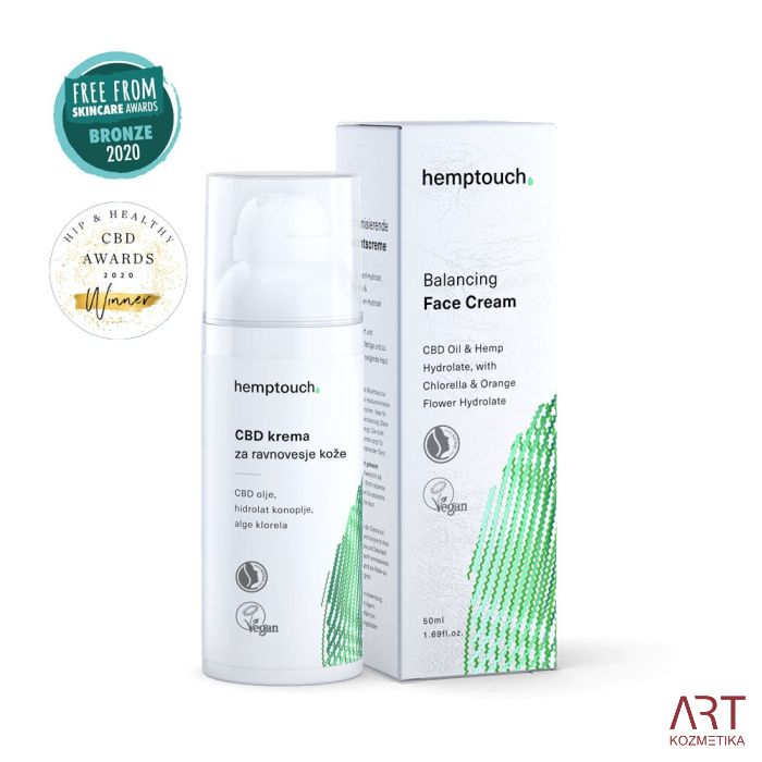 CBD krema za ravnovesje kože 50 ml | Hemptouch