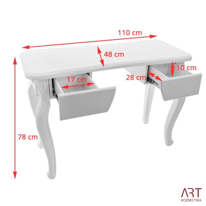 Miza za manikuro - AS 6683a - AKCIJA