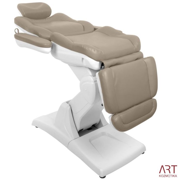 Kozmetična miza - pedikerski stol 870 | 3 x motor | kapučino rjava AS9079