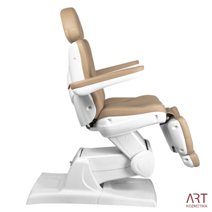 Kozmetična miza - pedikerski stol 870 | 3 x motor | kapučino rjava AS9079