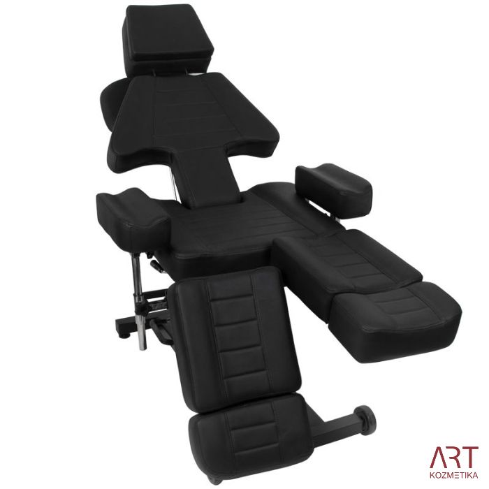 Profesionalni stol za tetoviranje AS 9187 - črn