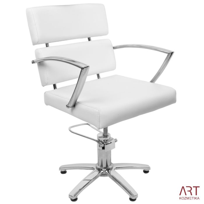 Frizerski stol - AS 0420a - bel
