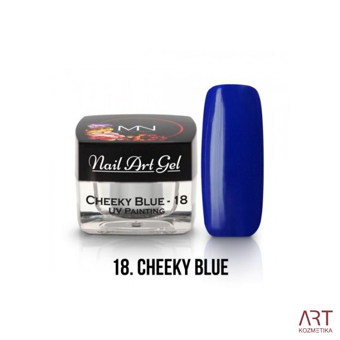 VT - Mystic Nails Nail Art gel 18 Cheeky Blue 4g