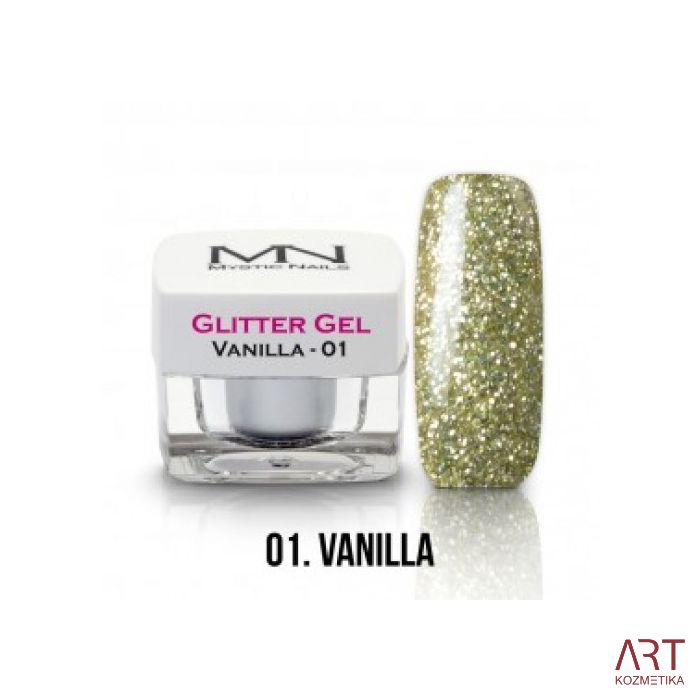 VT - MN Glitter gel 01 Vanilla 4g