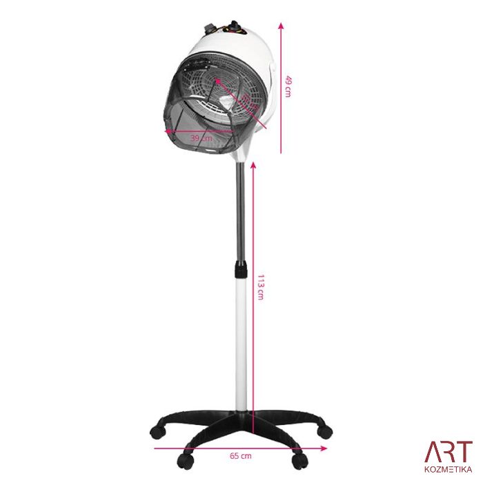 Samostoječi sušilec las | hauba - AS8920 - bela