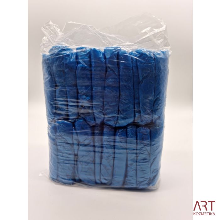 Zaščita za čevlje z gumico, modra 100/1