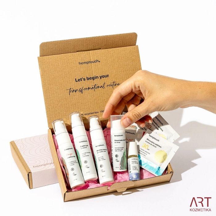 Raziskovalni set Anti-age vlažilna nega | Hemptouch |