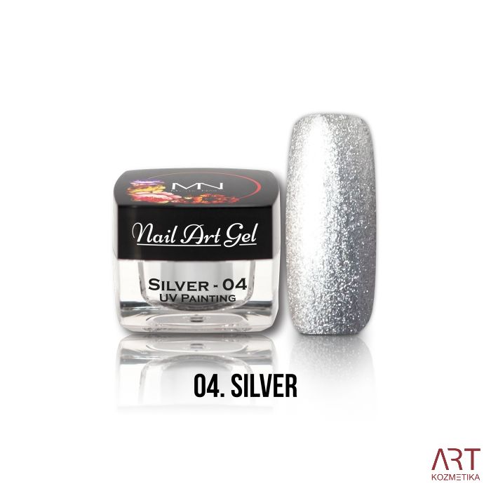 VT - Mystic Nails Nail Art gel 04 Silver 4g