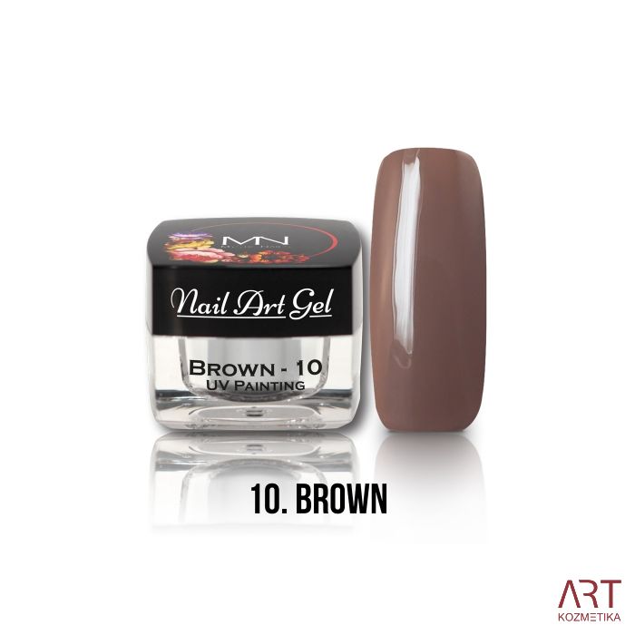 VT - Mystic Nails Nail Art gel 10 Brown 4g
