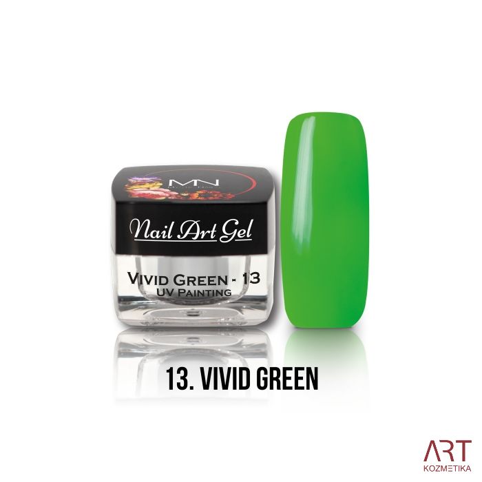 VT - Mystic Nails Nail Art gel 13 Vivid Green 4g