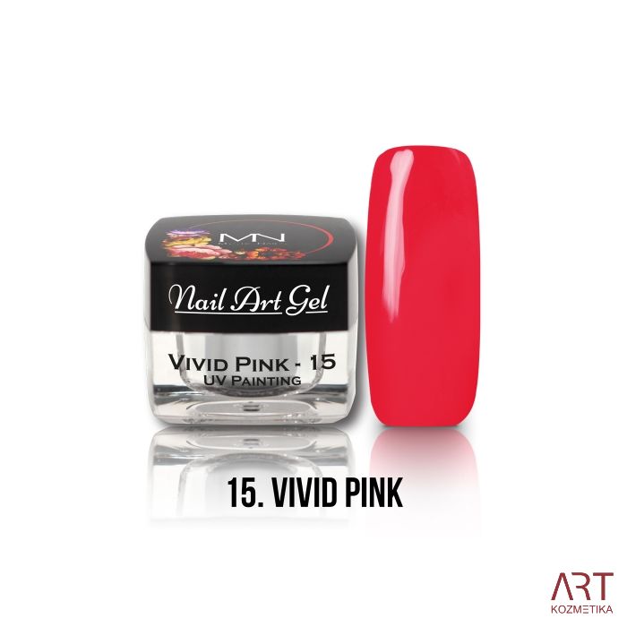 VT - Mystic Nails Nail Art gel 15 Vivid Pink 4g