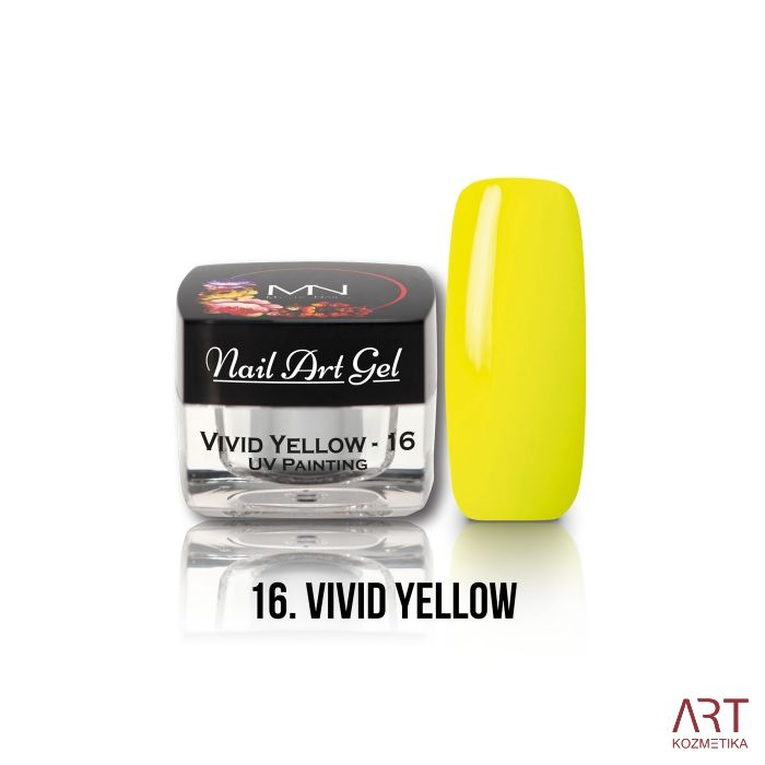 VT - Mystic Nails Nail Art gel 16 Vivid Yellow 4g