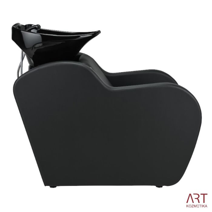 Frizerski umivalnik HOLLY XL - črn