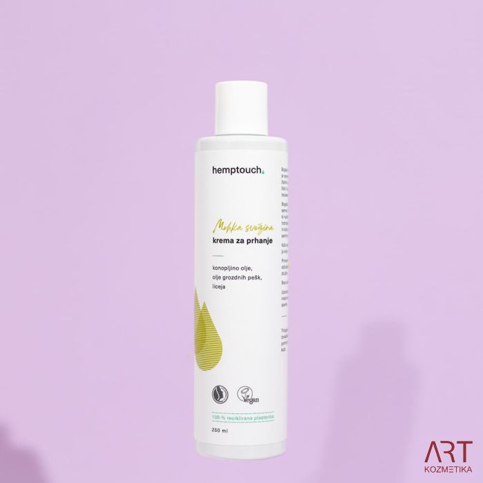 Mehka svežina krema za prhanje - Hemptouch | 250 ml