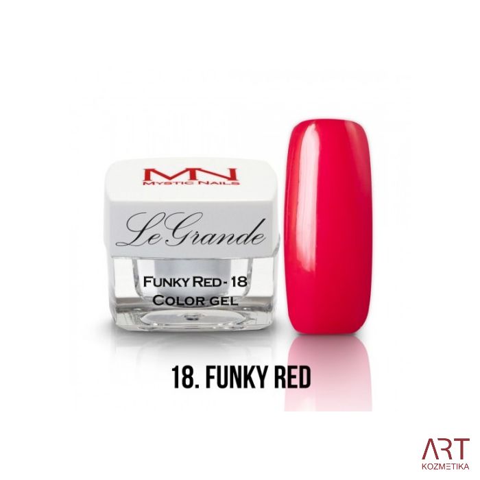 VT - Mystic Nails LeGrande Color Gel 18 - Funky Red
