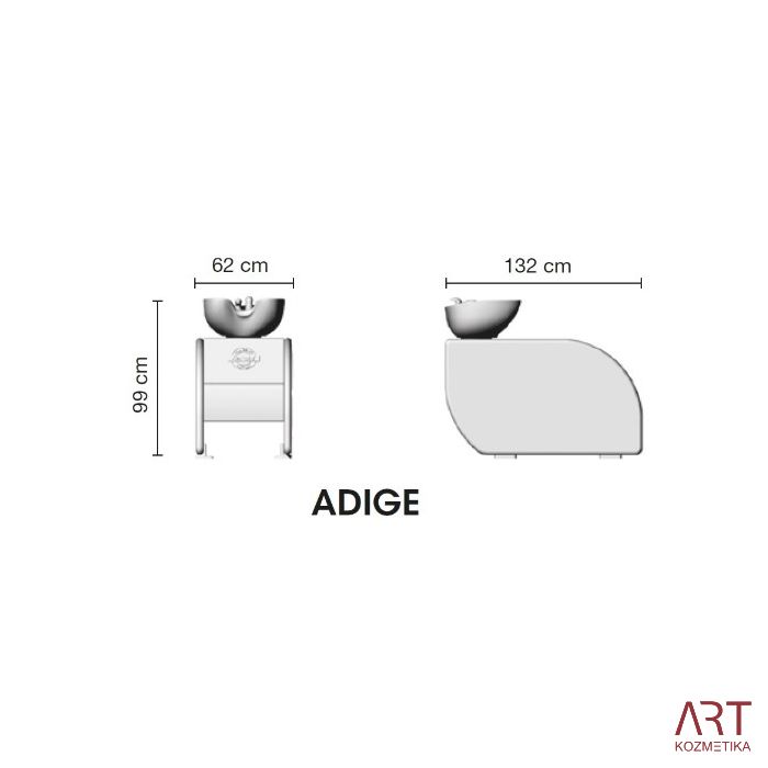 Frizerski umivalnik Adige | Ceriotti